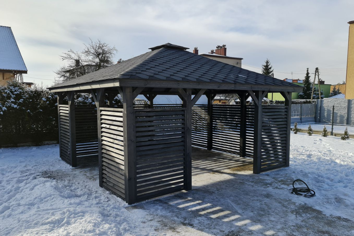 Odsniezanie wiaty i altany ogrodowej ALTLAND