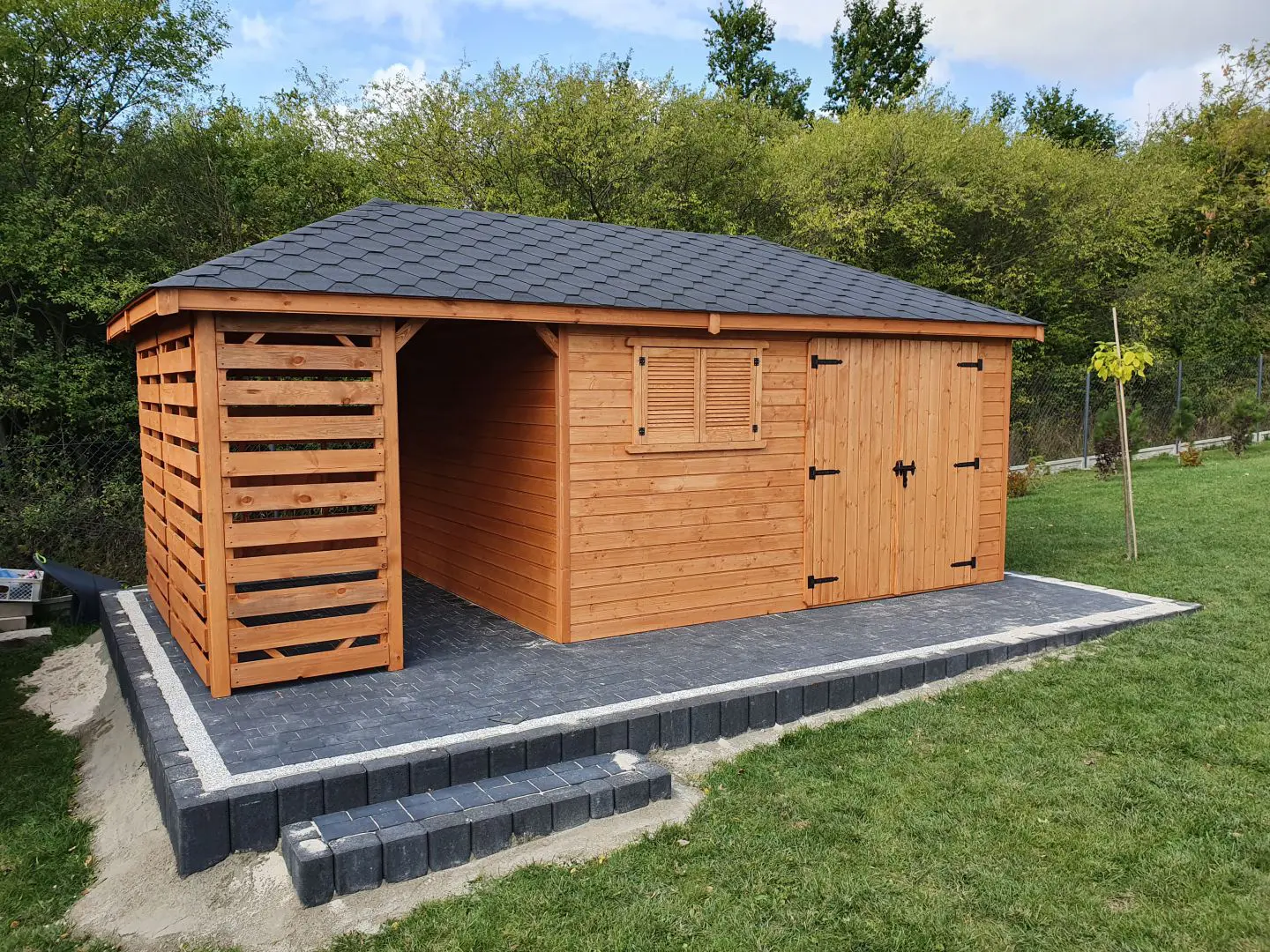 Domek narzędziowy MIREK 3x6m