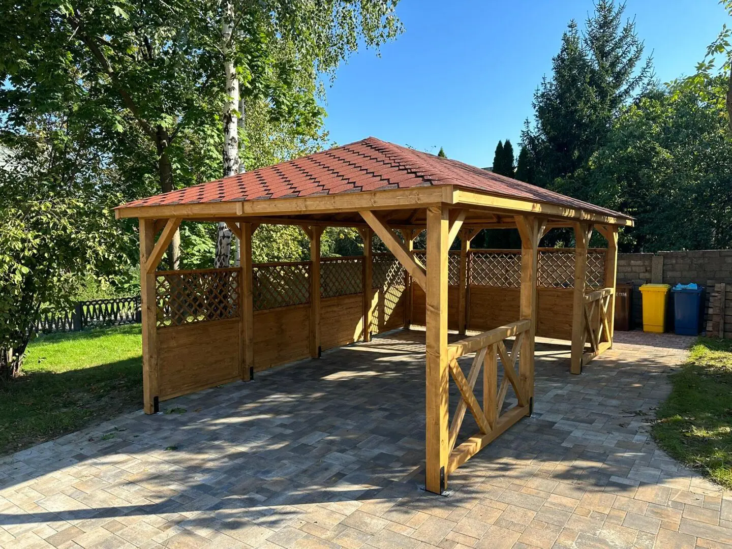 wiata na samochod inspiracje ewelina mix 35mx6