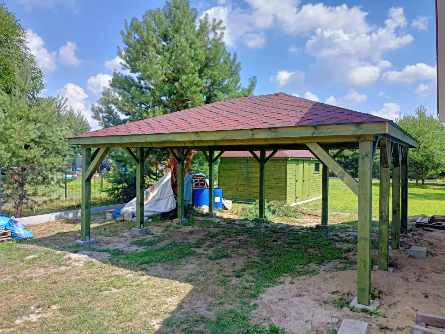 wiata samochodowa ada 5x6m