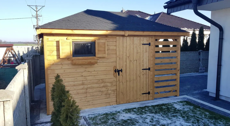 Domek narzędziowy na zimę altland