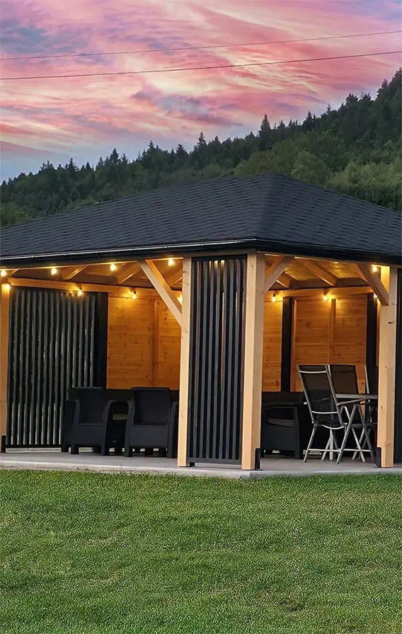 altana drewniana nowoczesna formularz wyceny