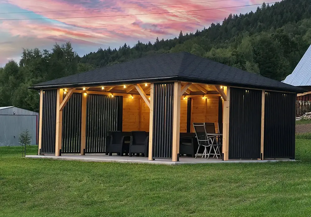 Altany ogrodowe drewniane nowoczesne - AltLand