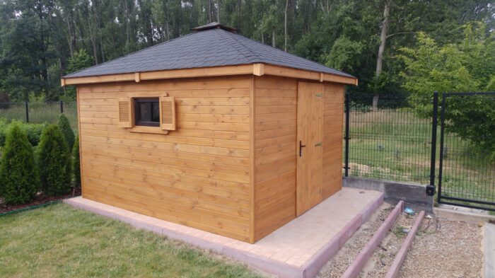 Domek narzędziowy ŁUKASZ 3,5x3,5m