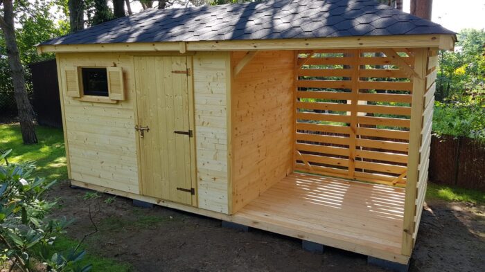 Domek narzędziowy MIREK 2x5m