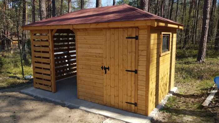 Domek narzędziowy MIREK 2x4m