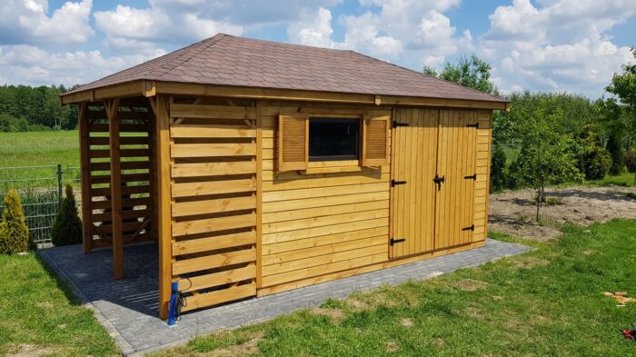Domek narzędziowy MIREK 3x5m