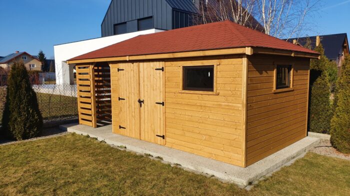 Domek narzędziowy MIREK 3x6m