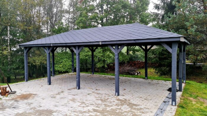 Altana ogrodowa drewniana z montażem ADA 4x8m