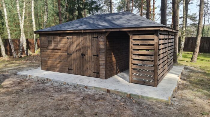 Domek narzędziowy MIREK 4x6m