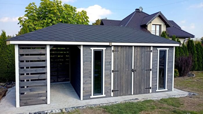 Domek narzędziowy MIREK PREMIUM 3x6m