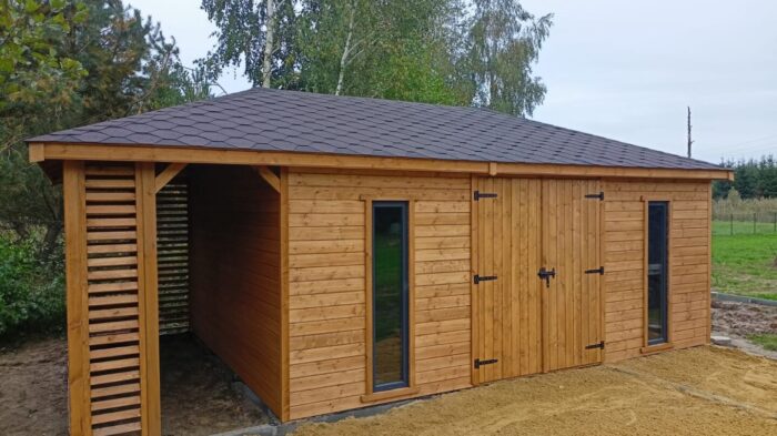 Domek narzędziowy KRYSTIAN PREMIUM 4x7m