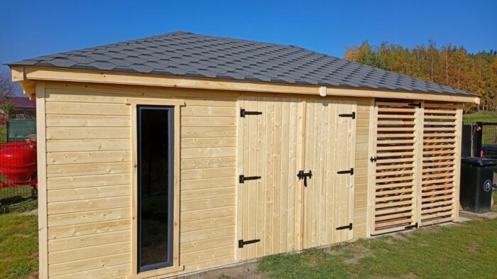Domek narzędziowy KRYSTIAN PREMIUM 4x6m