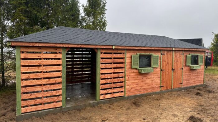 Domek narzędziowy MIREK 3,5x10m