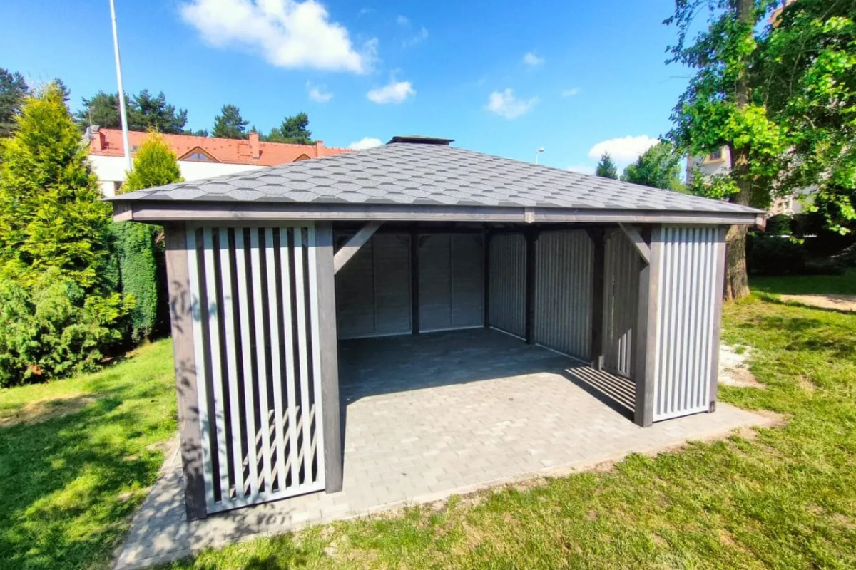 Trendy ogrodowe 2026 - altany ogrodowe